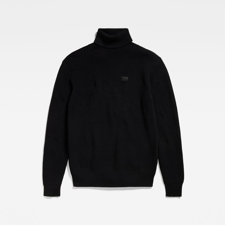 Pullover Turtle Knitted Black G STAR IE
