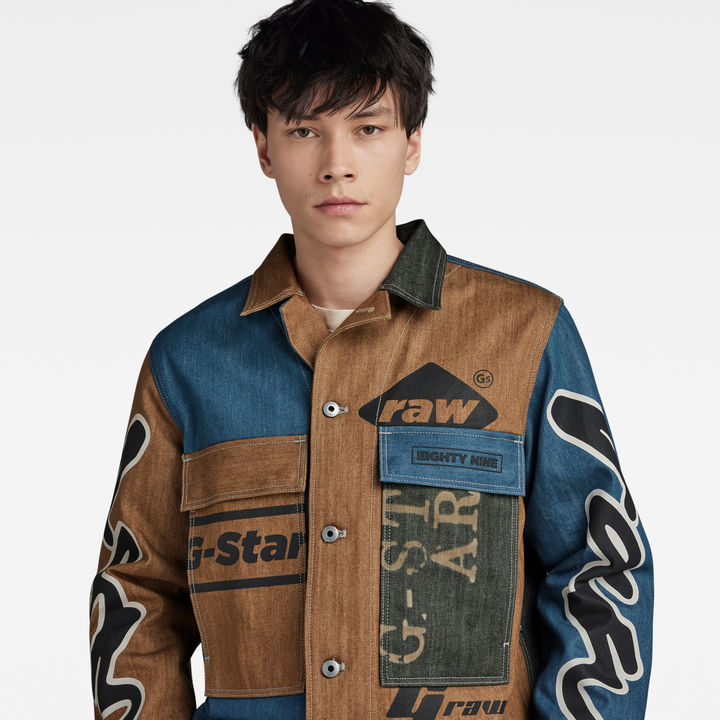 極美品】EIGHTYNINE OPEN COLLAR DENIM JACKET｜ファッション