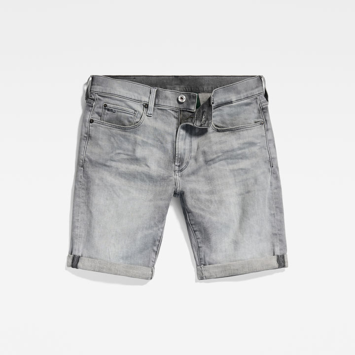 3301 Slim Denim Shorts Grey G STAR US