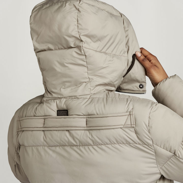 Whistler Short Puffer Jacket Grey G STAR CA