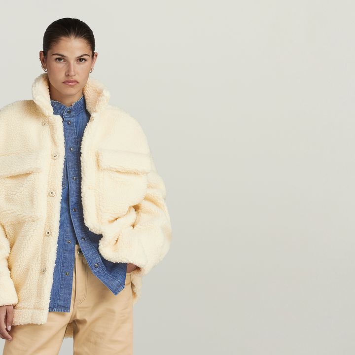 Oversized Teddy Overshirt