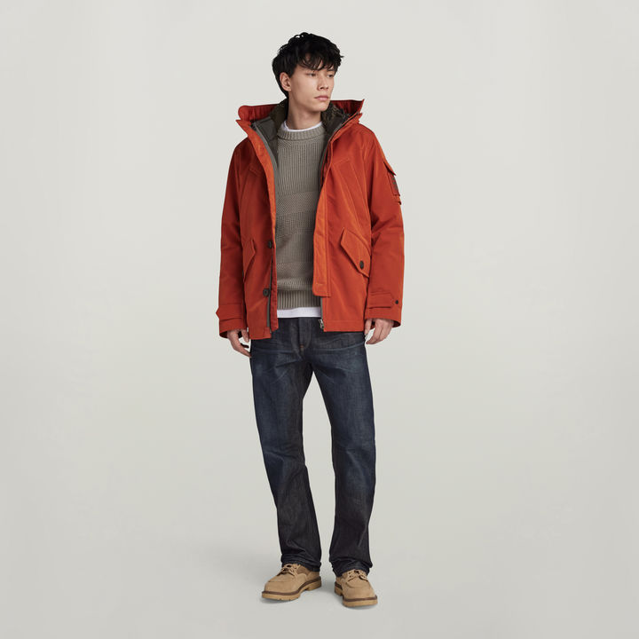 2 In 1 Adaptable Vodan Jacket Orange G STAR CA
