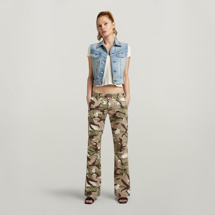 Y2K Camou Zip Pant Other G STAR AU