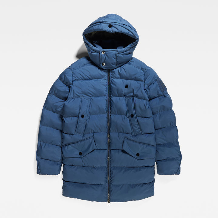 G star Whistler Puffer Jacket Blue S Man