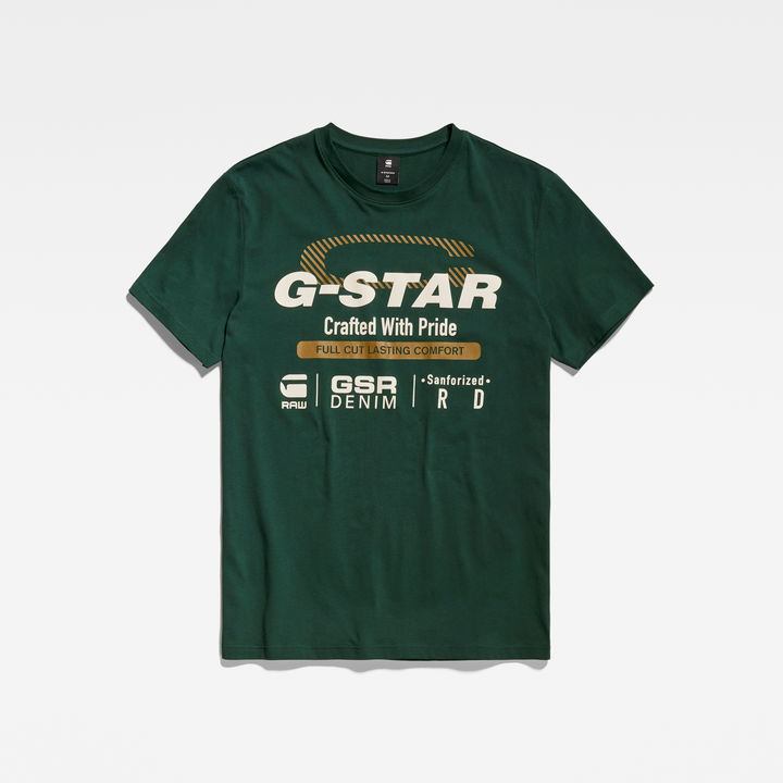 Old Skool Originals T Shirt Green G STAR CA