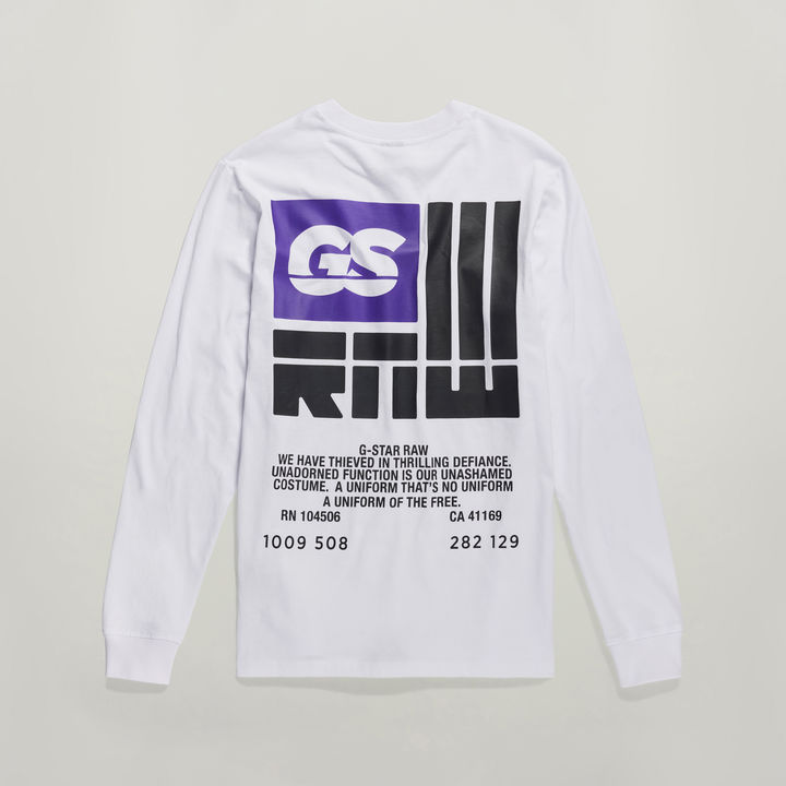 GS RAW Back Graphic T Shirt