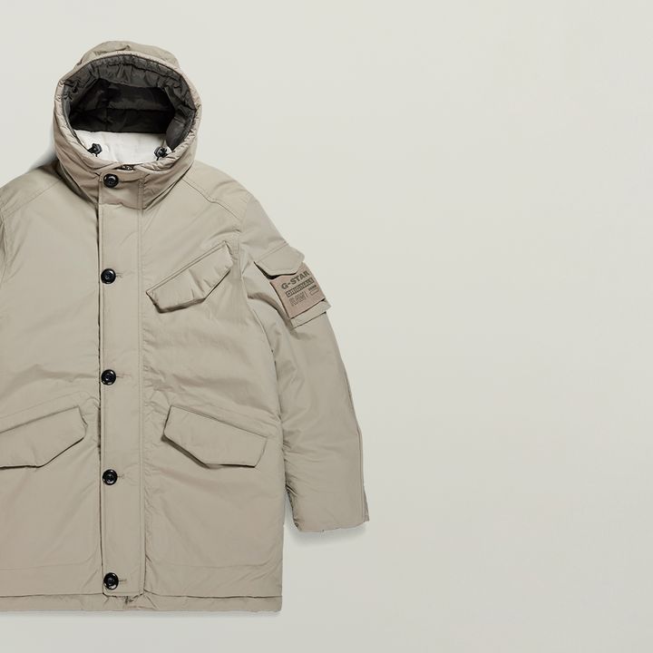 Vodan Padded Hooded Parka