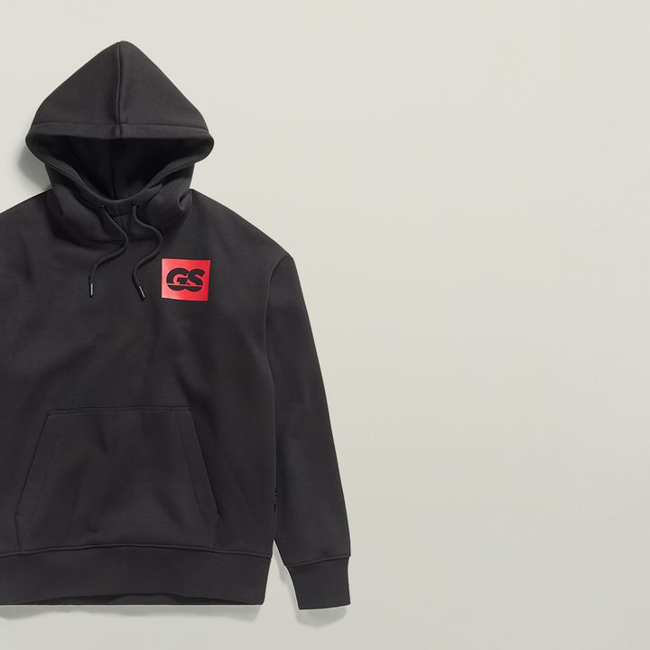 Raw black hoodie 2025