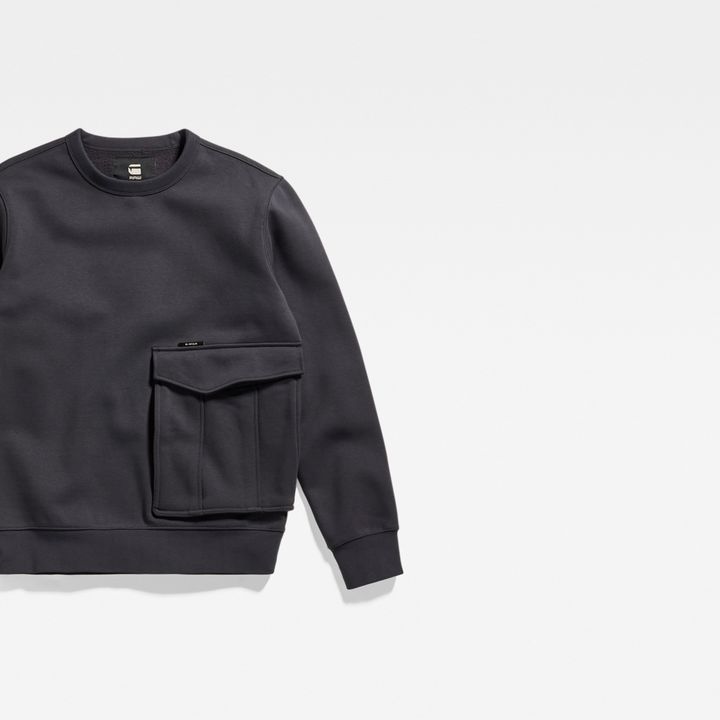 Cargo Sweater Grey G STAR ZA