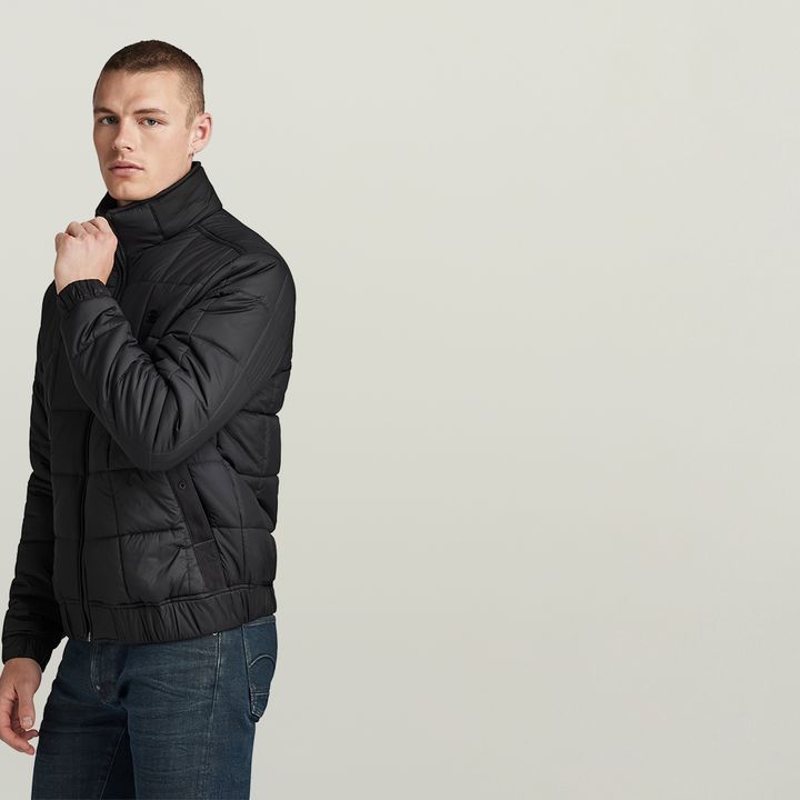 G star quilted jacket mens top
