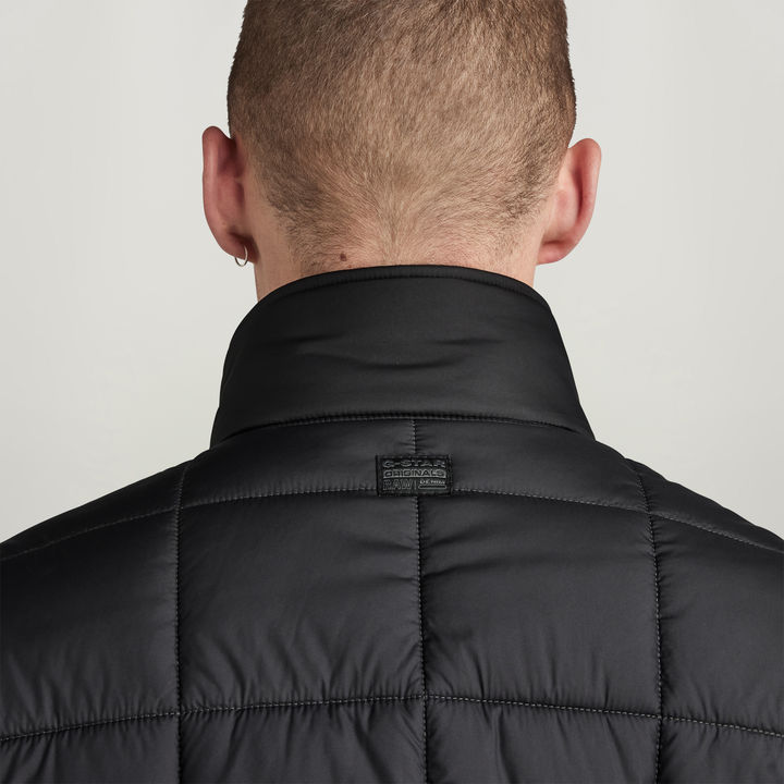 Meefic Quilted Jacket Black G STAR CA