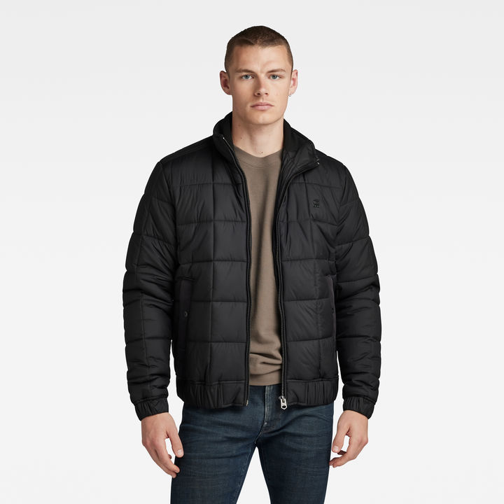 Meefic Quilted Jacket | Black | G-STAR® US