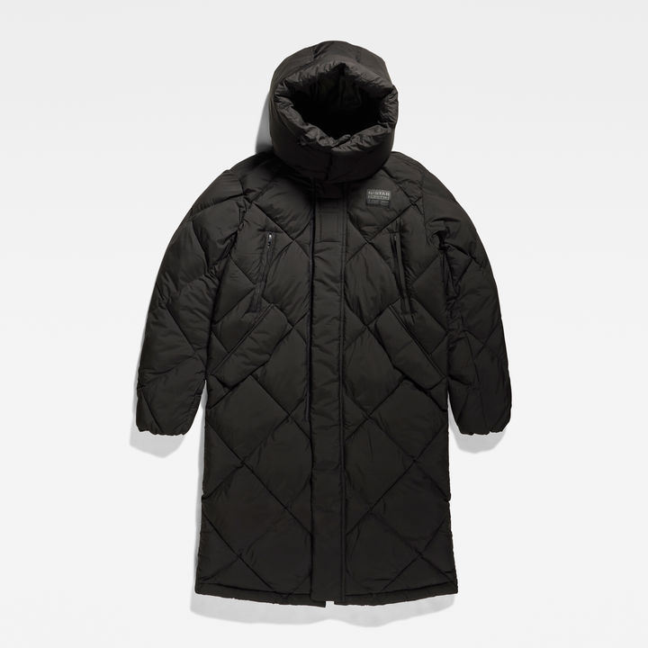 G Whistler XL Long Blanket Puffer Coat Black G STAR GB
