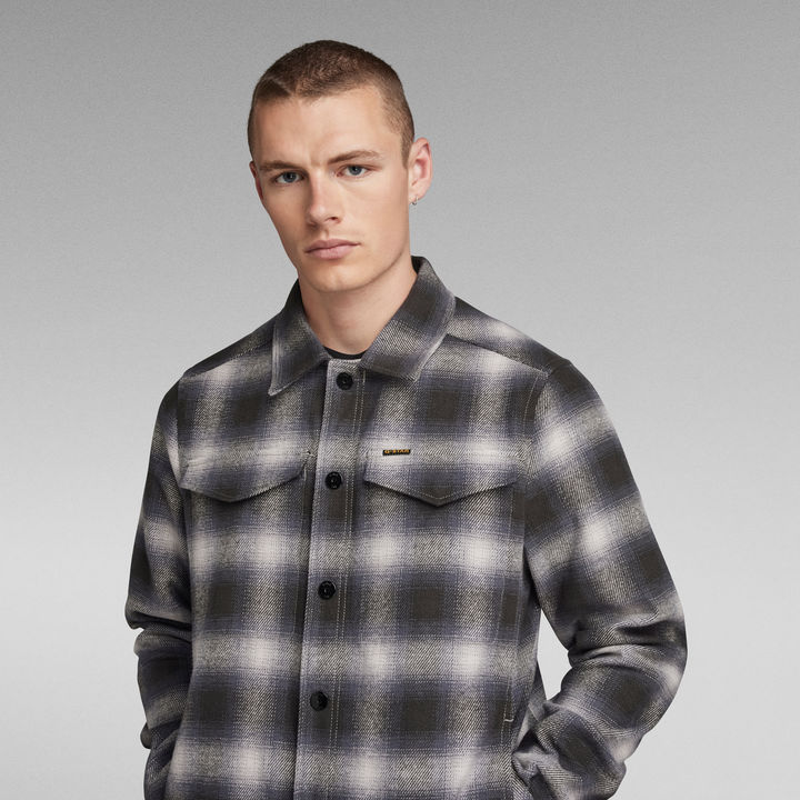 Check Overshirt | Multi color | G-STAR® GB