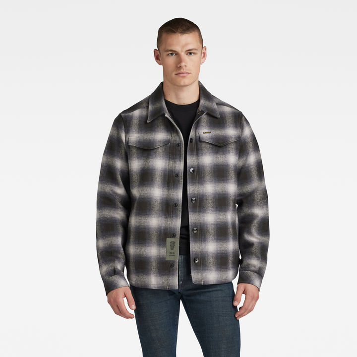 Check Overshirt | Multi color | G-STAR® US