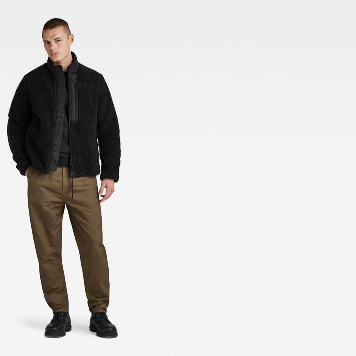 Fleece Jacket | Black | G-STAR® US