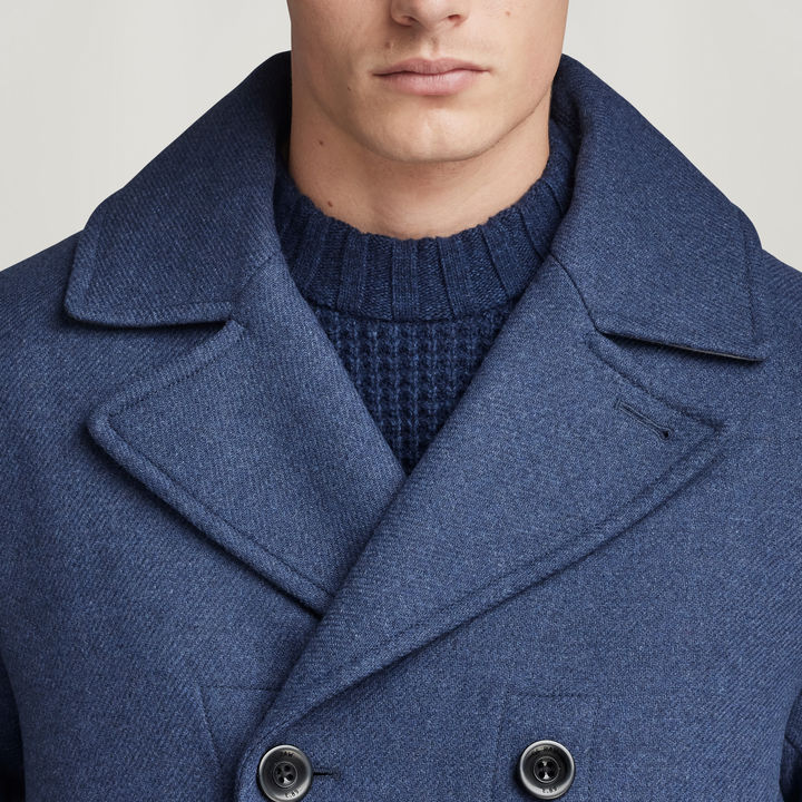 Premium Wool Peacoat