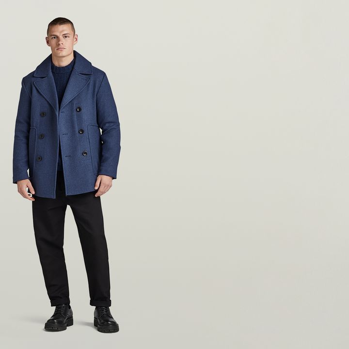 Premium Wool Peacoat