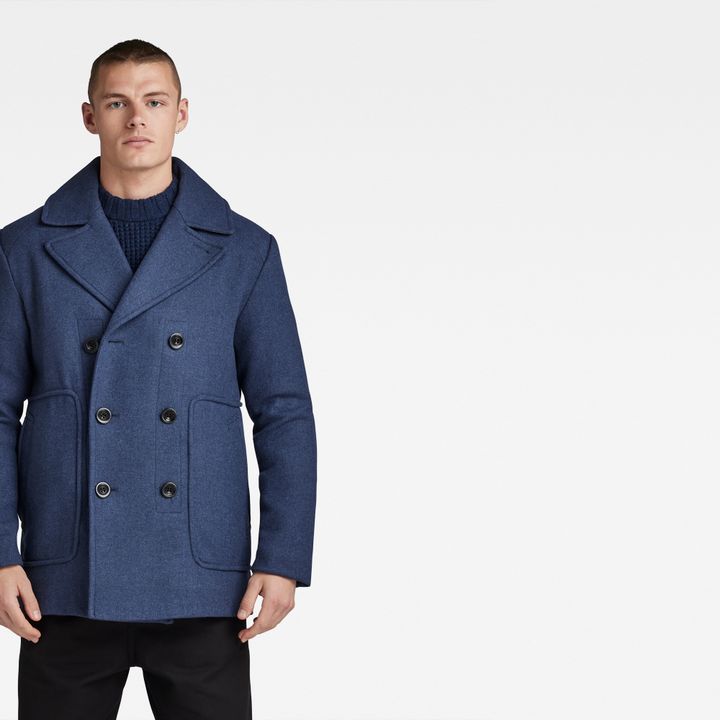 Premium Wool Peacoat