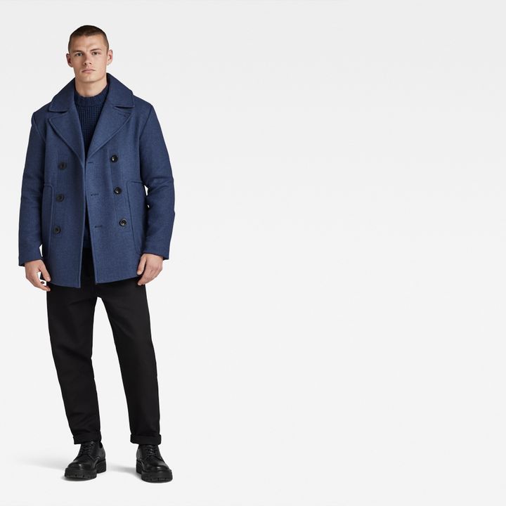 Premium Wool Caban Mittelblau G STAR AT