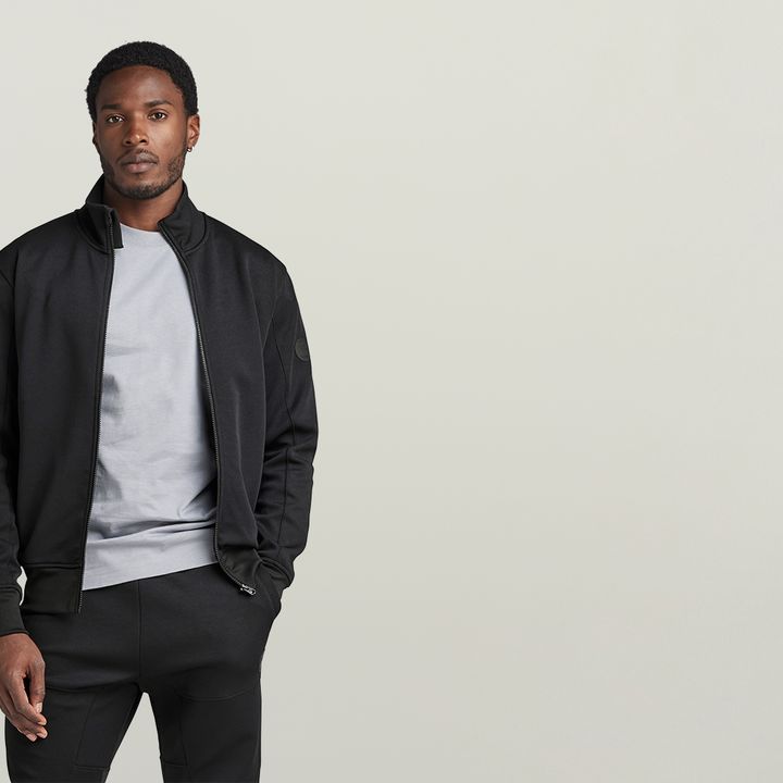Track Jacket Sweater Black G STAR AU