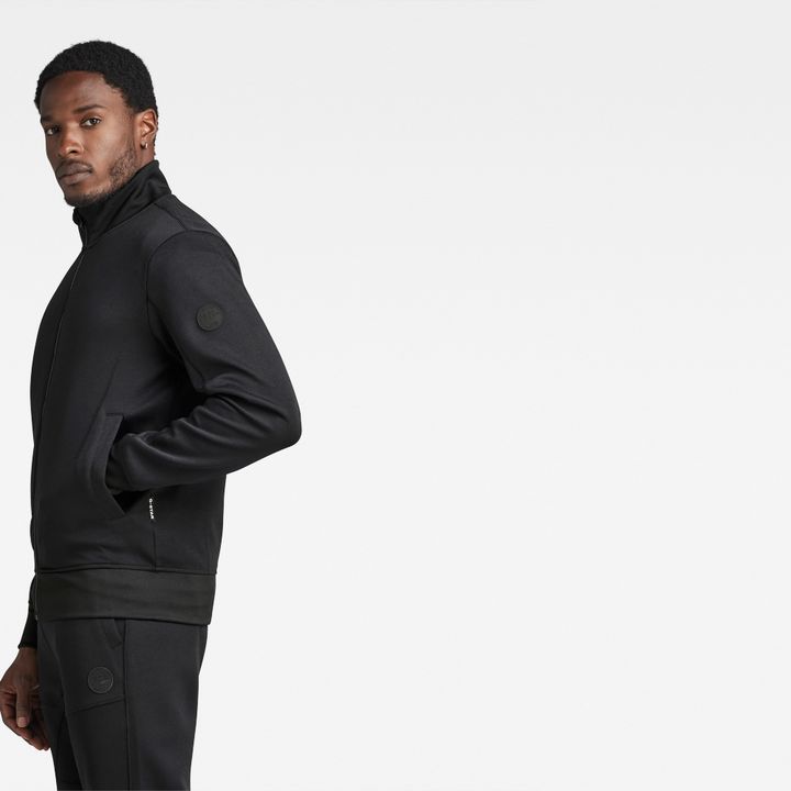 Track Jacket Sweater Black G STAR US