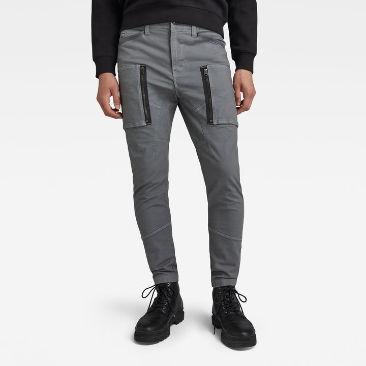 Zip Pocket 3D Skinny Cargo Pants