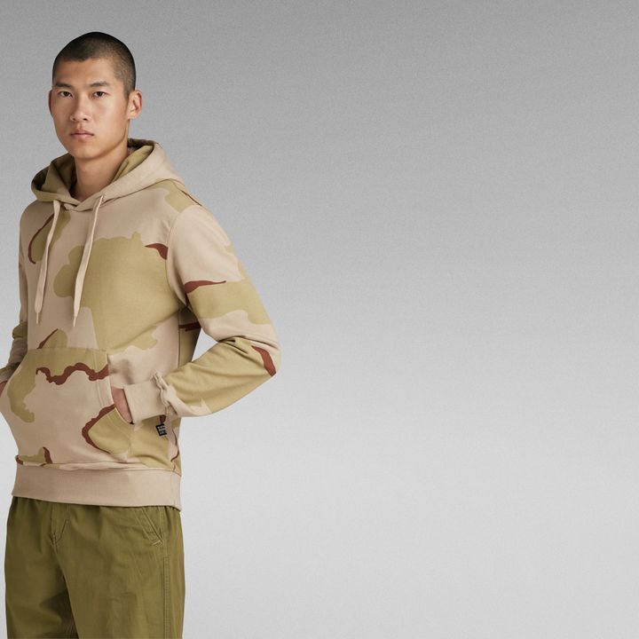 G star camo hoodie store