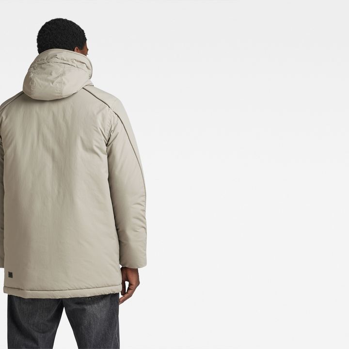 Vodan Padded Hooded Parka Grey G STAR AU