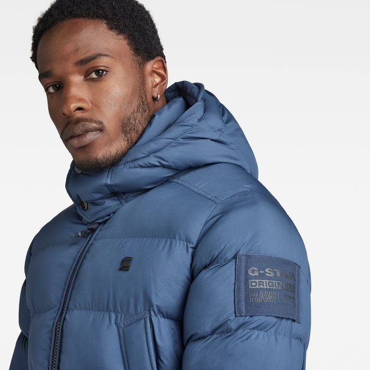 G star Whistler Puffer Jacket Blue S Man