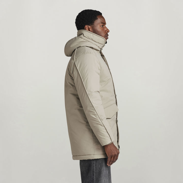 Vodan Padded Hooded Parka Grey G STAR CA