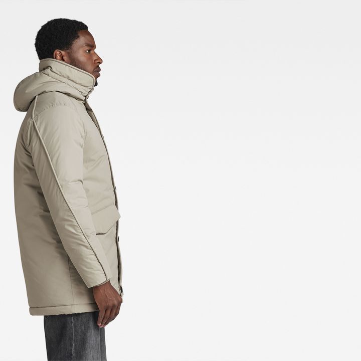 Vodan Padded Hooded Parka Grey G STAR AU