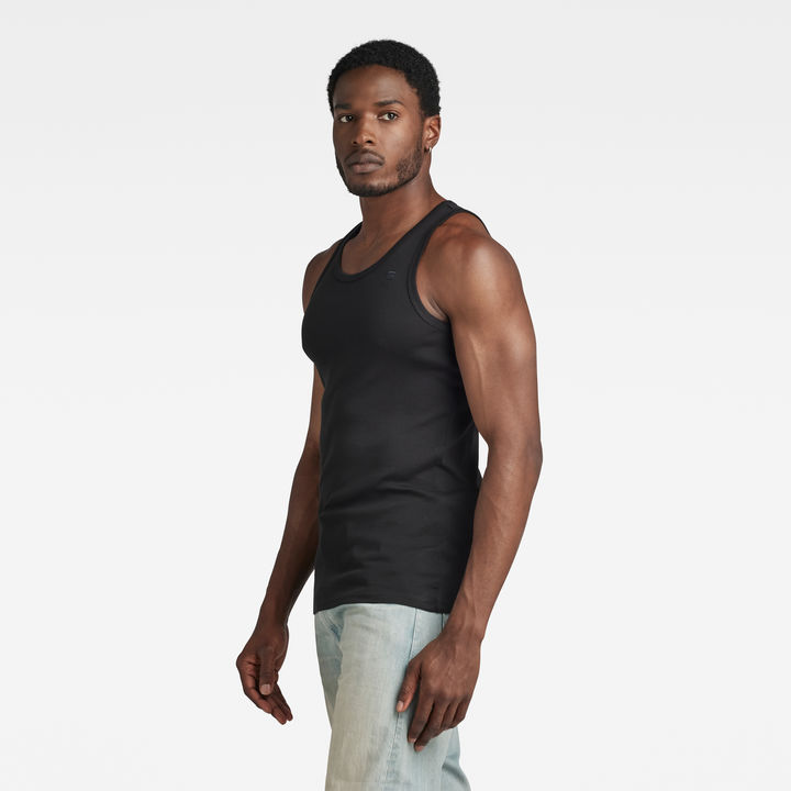 Base Tank Top 2 Pack Black G STAR AU