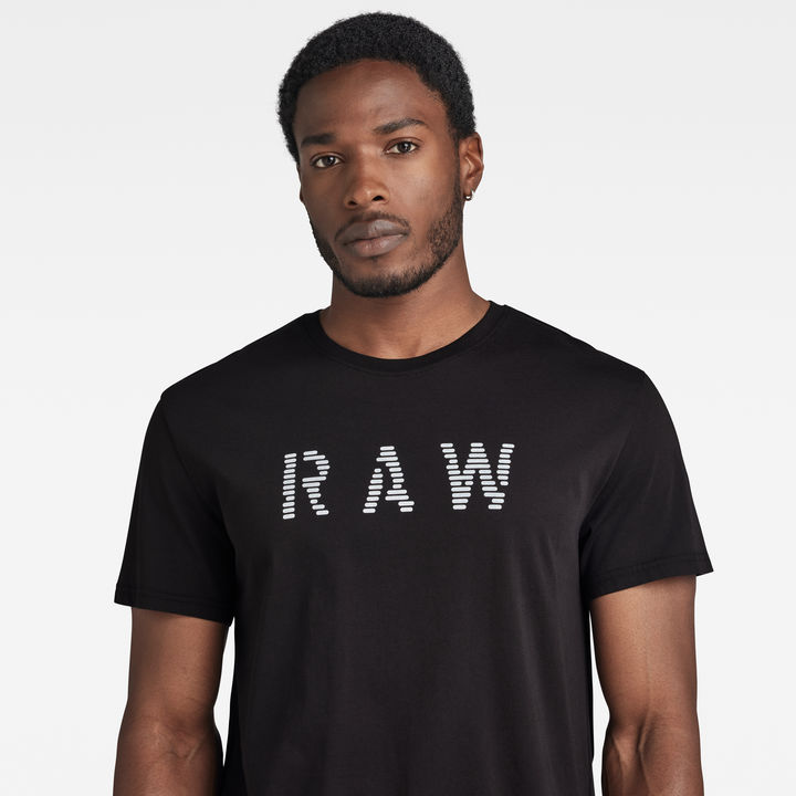 RAW T Shirt Black G STAR CA