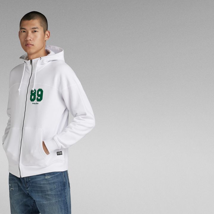 G star white hoodie 2025