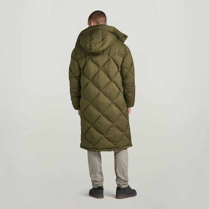 Blanket puffer coat store
