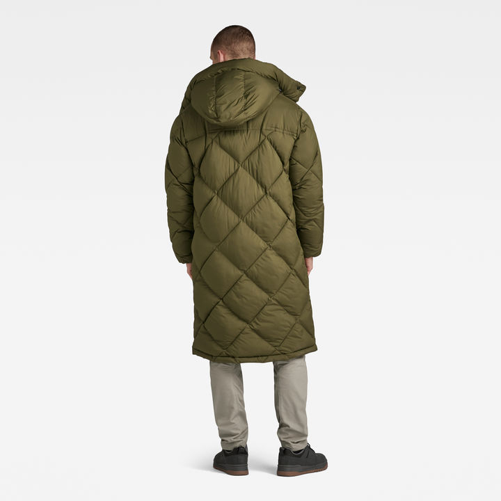 G Whistler XL Long Blanket Puffer Coat Green G STAR IT
