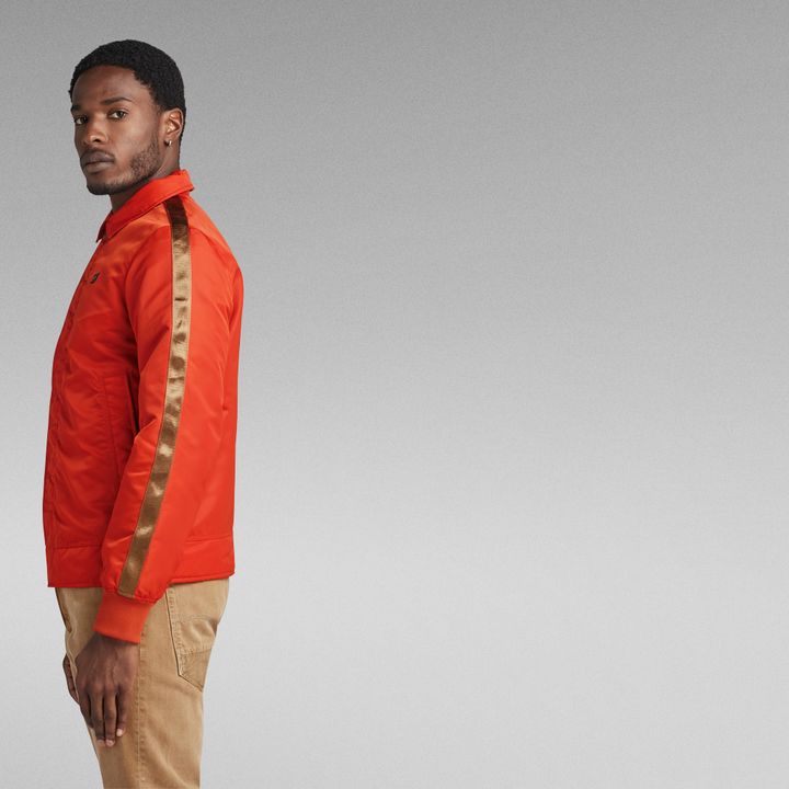 Orange harrington jacket on sale