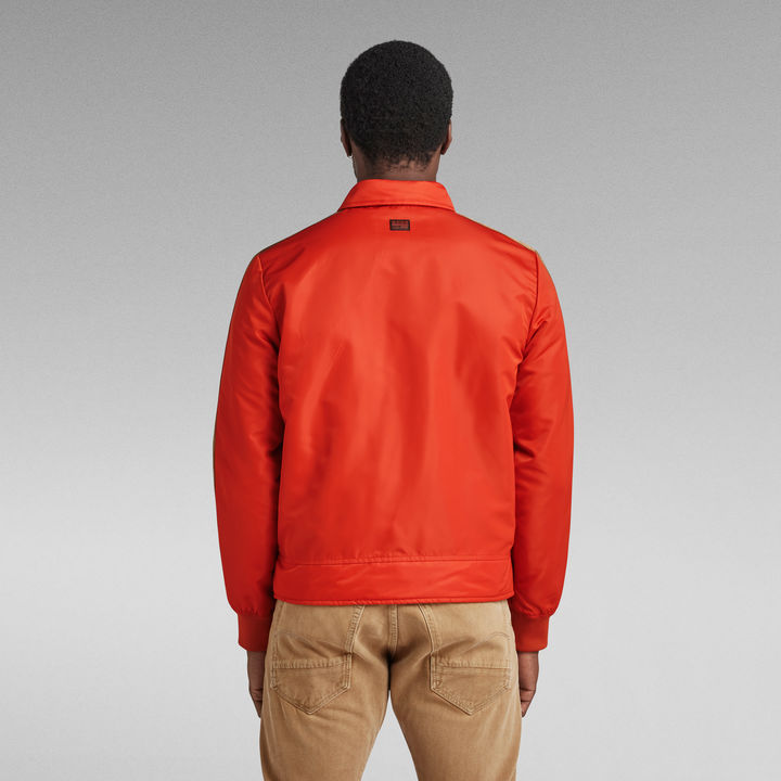 Harrington Jacket Orange G STAR AT