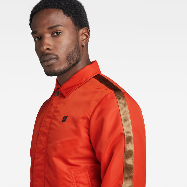 Harrington Jacket Orange G STAR FR