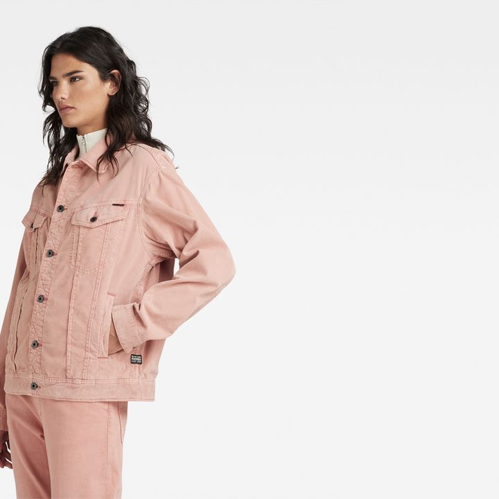独特な 【送料無料】 Western Oversized Jacket US G-STAR® | Pink | Evergreen ジャケット・アウター