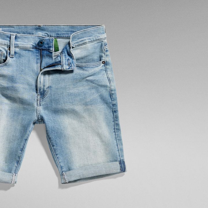 3301 Slim Denim Shorts Medium blue G STAR ZA