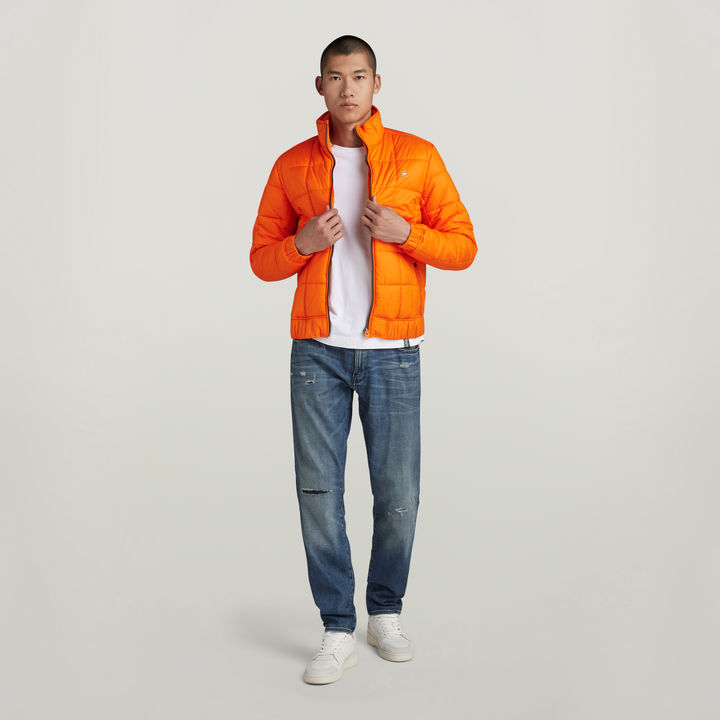 Veste en jeans orange best sale