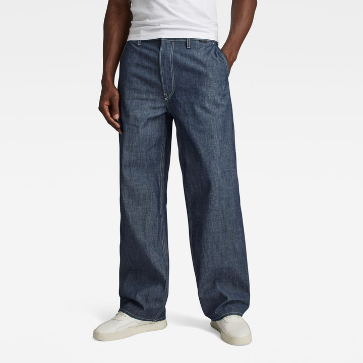 Slim Fit Technical Chinos | NAVY | Trousers | M&S KR