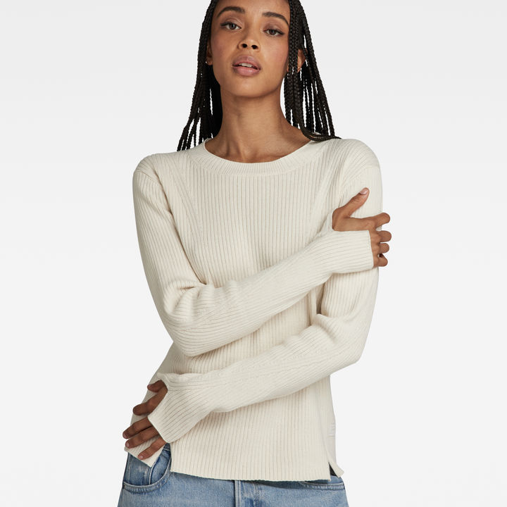 Ribbed Jumper