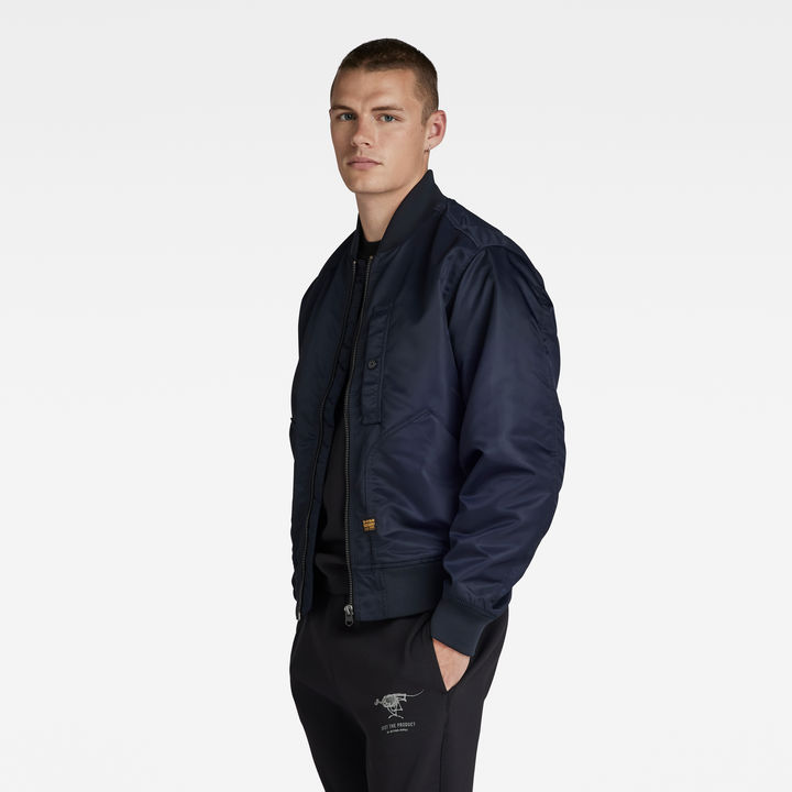 Deck Bomber Jacket Dark blue G STAR AU