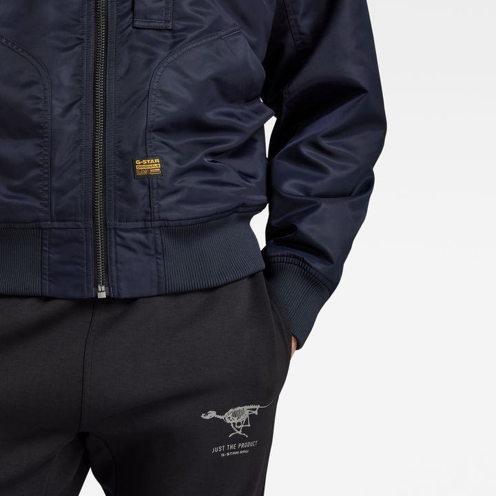 G STAR Men Deck Bomber Jacket Dark blue Size XXS