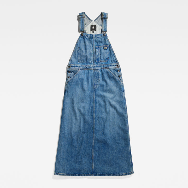 Dungaree Dress Medium blue G STAR AU