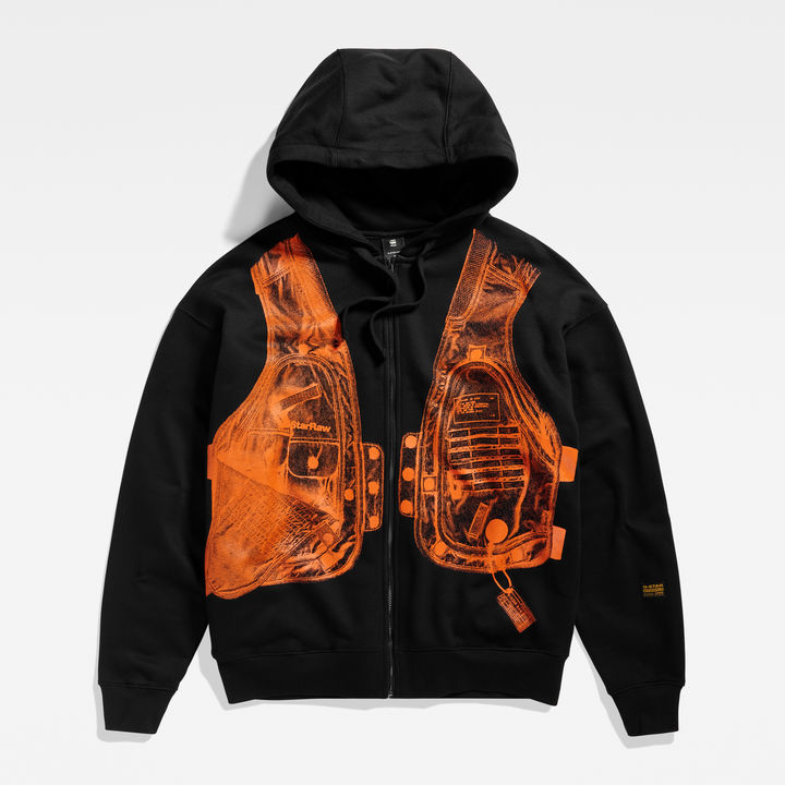 Vest hoodie jacket on sale