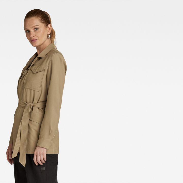 Khaki field jacket womens clearance